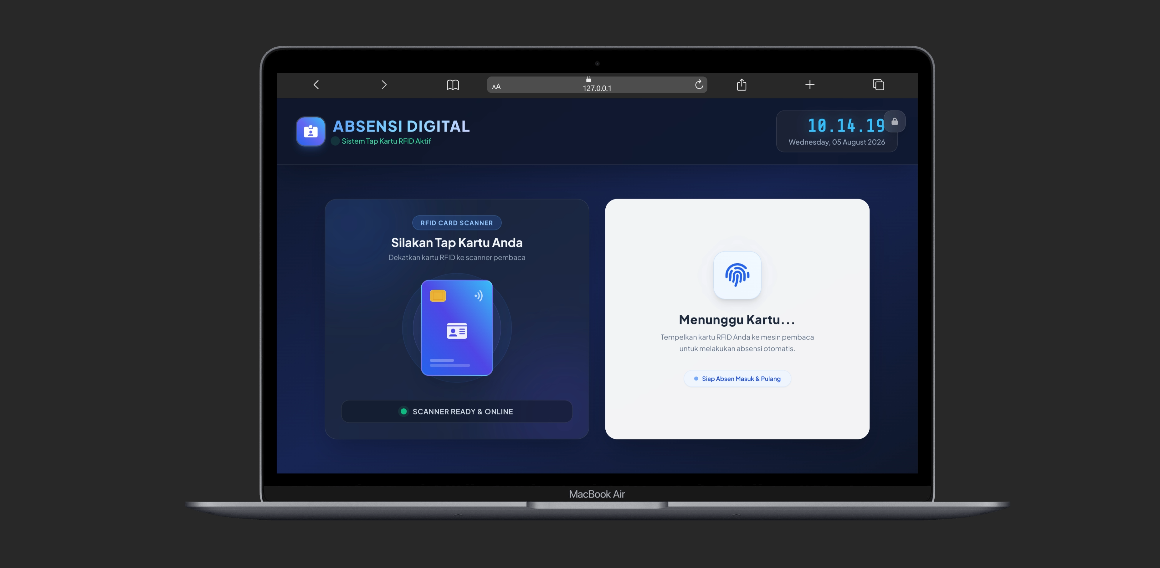 Sistem Absensi Digital Kartu RFID